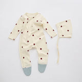 0-24M Newborn Kid Baby Boy Girls Clothes Autumn Spring Print Romper Cute Cotton New Born Jumpsuit Lovely Stretch Body Outfit