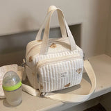 Korea Mommy Bag Baby Stroller Nappy Bag Baby Diaper Organizer Portable Tote Bags Maternity Multi-Function Travel Messenger Bags