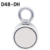 Strong Powerful Neodymium Magnet round Hook Salvage Magnet Sea Fishing Holder Pulling Mounting Pot with Ring 48Mm 60Mm 67Mm 94Mm