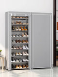 Dustproof Shoe Storage Rack Organizer Multilayer Nonwoven Shoes Storage Cabinet Home Hallway Space-Saving Cabinets Shoe Shelf