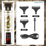 Heavy Metal Hair Cutting Machine Clipper for Men Barber Shop Trimmer for Men Mower Men'S Electric Shaver Haircut Beard Trimmer