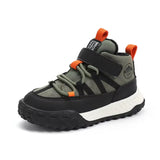 Children'S Sneakers Autumn Winter Boys Sport Shoes Girls Plush Cashmere Warm Lined Casual Shoes Studnet Shoes Teen Running Flats