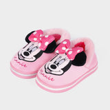Mickey Mouse Cotton Shoes Flats Baby Boys Girls Plush Winter Flats Shoes Child Girls Slip on Kids Warm Shoes Casual Flats