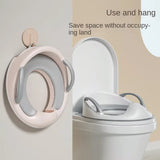Baby Toilet Potty Seat Children Potty Safe Seat with Armrest for Girls Boy Toilet Training Outdoor Travel Infant Potty Cushion