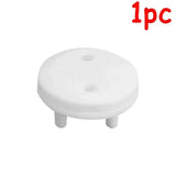 White Electrical Safety Socket Protective Cover Baby Care Safe Guard Protection Children anti Electric Shock Rotate Protectors