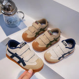 Children'S Sneakers Boys Girls Soft Sole Non-Slip Casual Student Running Shoes Baby Kids School Sports Shoes Warm Cotton Shoes