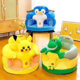 Anti-Fall Baby Learn Seat Cartoon Plush Toy Baby Learn to Sit on a Small Sofa Anti-Bump Safety Seat
