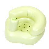 Baby Inflatable Sofa Children Puff Portable Bath Chairs PVC Multifunctional Seat Practice Sitting Bath Stool