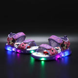 Disney Mickey Minnie LED Light Casual Sandals Girls Sneakers Princess Outdoor Shoes Children'S Luminous Glow Baby Kids Sandals