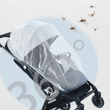 Baby Stroller Mosquito Net Pushchair Cart Insect Shield Net Mesh Safe Infants Protection Mesh Cover Baby Stroller Parts