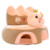 Baby Learning Seat Baby Toys 3-6 Months Anti-Slip Children'S Sofa with Baby Artifact Plush Toy New Sofa Chair Bean Bag