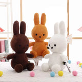 Original Cartoon Miffy Rabbit Plush Toys Kawaii Baby Accompany Highquality Plushie Doll Cute Room Decoration Children'S Gift