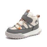 Children'S Sneakers Autumn Winter Boys Sport Shoes Girls Plush Cashmere Warm Lined Casual Shoes Studnet Shoes Teen Running Flats