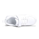 White Boys Sneakers Flats Children Casual Shoes Black Kid Sneakers PU Leather Fashion Comfortable Sports Tennis Shoes for Boys