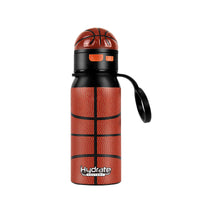 Hydrate Factory Soccer Water Bottle With Straw And Strap For Soccer Lovers