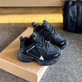 2024 New Baby Toddler Shoes for Boys Girls Breathable Mesh Kids Casual Sneakers PU Non-Slip Children Sport Shoes Size 21-36