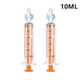 2Pcs Needle Tube Baby Nasal Aspirator Syringe Baby Nose Cleaner Infant Rhinitis Nasal Washer Children Nose Washing Tool for Kids
