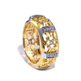 Fashion Cubic Zirconia Delicate Women Weight Loss Ring Couple Health Care Jewelry Cross Geometric CZ Dancing Party Wedding Rings