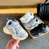2024 New Baby Toddler Shoes for Boys Girls Breathable Mesh Kids Casual Sneakers PU Non-Slip Children Sport Shoes Size 21-36