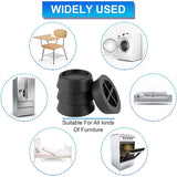 4Pcs Washing Machine anti Vibration Pads Rubber Feet Legs Mat Anti-Vibration Pad Universal Noise-Reducing Leg Base for Furniture