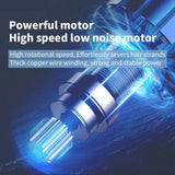 KM-PG1990A USB Rechargeable Electric Hair Clipper Professional Cordless Men Hair Trimmer Men'S Hair Cutting Machine