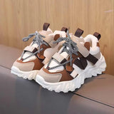 New 2024 Winter Children'S Sneakers Boys Girls plus Cashmere Warm Sport Shoes Kids Non-Slip Casual Shoes Toddler Running Shoes