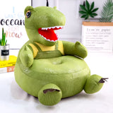 Creative Children'S Lazy Sofa Cartoon Dinosaur Sofa Seat Baby Kids Toy Chair for Baby Birthday Gift Only Cover NO Filling LB652