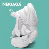 Girls Shoes Autumn Boys White Shoe Casual Running Kids Anti-Slip Soft Sole Sneakers Children Tennis School Outdoor Sports Shoes