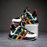 New Boys Basketball Shoes Children Shoes PU Leather Autumn Sports Luxury Running Outdoor School Kids High Top Sneaker for Boy