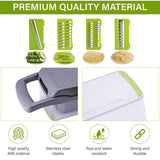 12 In 1 Manual Vegetable Chopper Kitchen Gadgets Food Chopper Onion Cutter Vegetable Slicer