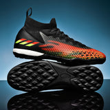 High-top Soccer Shoes Men's Football Boots Boys' Training Special Children's Football Shoes