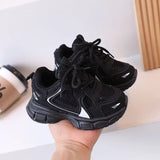 Children Tennis Shoes Versatile Non-Slip White Sneakers for Kids Girls Fashion Causal Breathable Toddlers Boys Sports Shoes Hot
