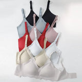 Wirefree Traceless Women'S Comfortable and Breathable Ultra Thin Breastfeeding Bra Detachable Nursing Bra Maternity Underwear