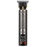 T9 Hair Clipper Electric Magic Fader Professional Engraving Clippers Electric Razor with LED Digital Display