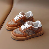 Children Casual Shoes Spring Autumn New Fashion Soft Boys Sports Shoes Students Lace-Up Light Sneakers for Girls Versatile Shoes
