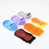 Kids Adults Anti-Slip Sock Trampoline Sock Cotton Breathable Short Socks Elasticity Boy Girl outside Family Sports Yoga Socks