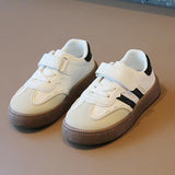 Children'S Training Shoes 2024 Fashion Boys Sports Board Shoes Casual Girls White Shoes Soft Sole Baby Sneakers
