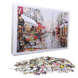 1000 Teile Puzzle Spielzeug DIY Montagepuzzle Schöne Gebäudelandschaft Lernspielzeug