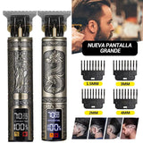 T9 Hair Clipper Electric Magic Fader Professional Engraving Clippers Electric Razor with LED Digital Display