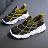 Children'S Flats Slip-On Mesh Casual Shoes for Boys Girls Summer Kid'S Solid Color Breathable Sports Soft Sole Footwear H49-1