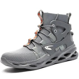Man Safety Shoes Puncture-Proof Work Sneakers Lightweight Work Shoes Men Steel Toe Shoes Safety Boots Indestructible Shoes