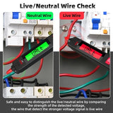 BSIDE Z1 Mini Digital Multimeter Smart Pen-Type LCD 2000 Counts Voltmeter Resistance Tester Taschenlampe für Elektronikreparatur