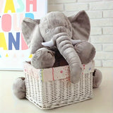 40Cm Soft Elephant Plush Toys Cute Elephant Baby Sleeping Pillow Stuffed Animals Best Gifts for Kids Birthday Room Decoration