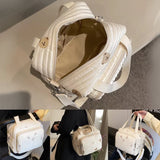 Korea Mommy Bag Baby Stroller Nappy Bag Baby Diaper Organizer Portable Tote Bags Maternity Multi-Function Travel Messenger Bags