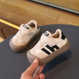 New Spring Autumn Baby Toddler Shoes Little Kids Soft Bottom Non-Slip Leather Mesh Shoes Boys Casual Shoe Girls Fashion Sneakers