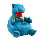 Creative Children'S Lazy Sofa Cartoon Dinosaur Sofa Seat Baby Kids Toy Chair for Baby Birthday Gift Only Cover NO Filling LB652