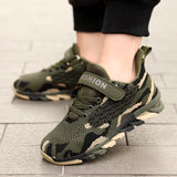 2024 Kids Fashion Sneakers for Boys Girls Tennis Shoes Breathable Sports Running Shoes Children Casual Camouflage Walking Shoes