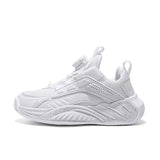 Luxury Boy Sneaker Black School Children Shoes Autumn Leather Breathable Youth Kids Running Sports Shoes for Boy 4 to 12 Years