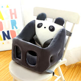 Portable Baby Learning to Sit Chair Sofa Multi-Function Cartoon Kids Dining Seat Only Cover NO Filling for Toddler Childrenlb654