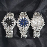 Processing Custom Design Alabaster Quartz Watch with Unique Claw Shape Movement for Men Goth Charms for Jewelry Making